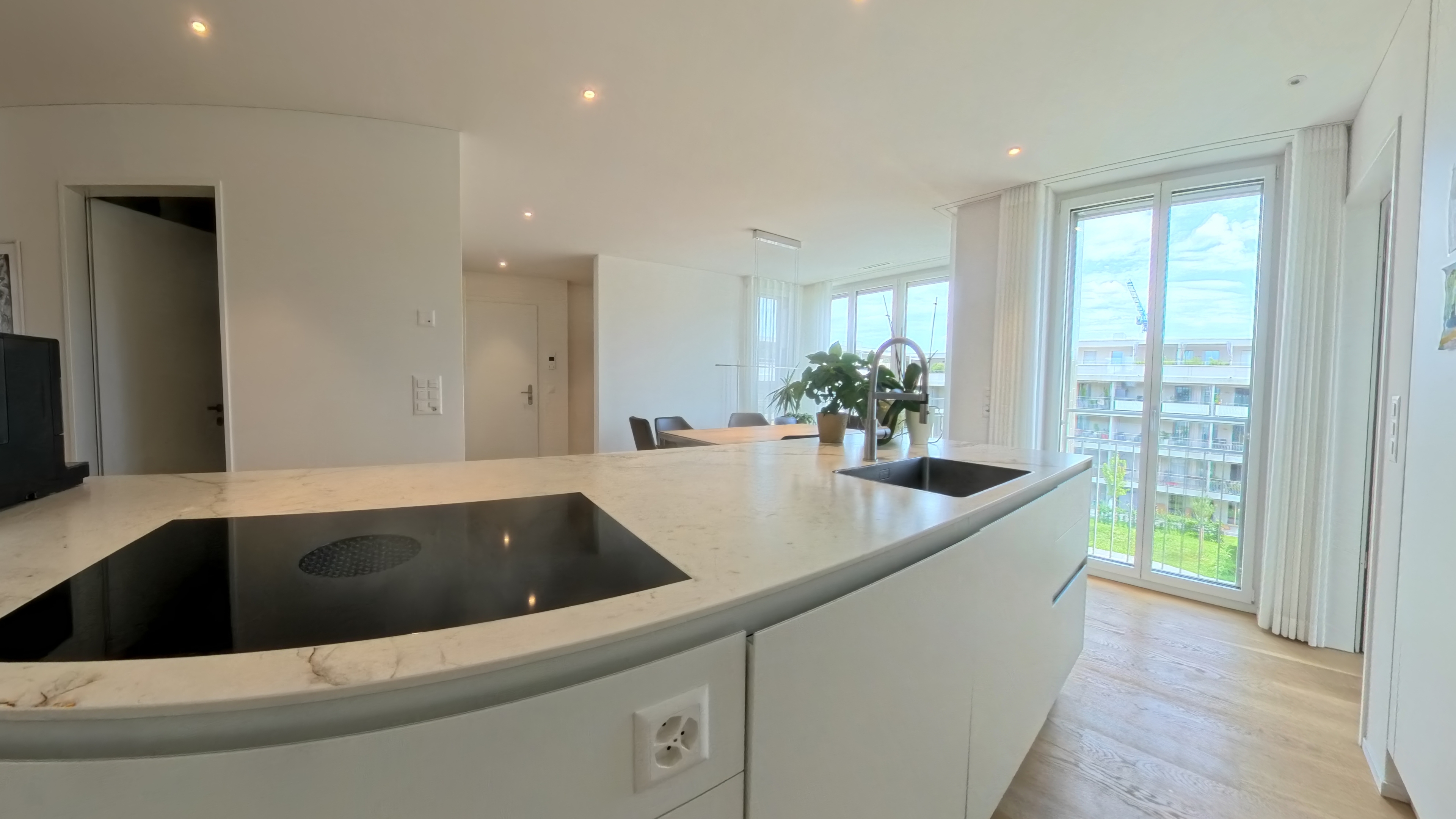 Miele-Einbauküche, Wohnung B301