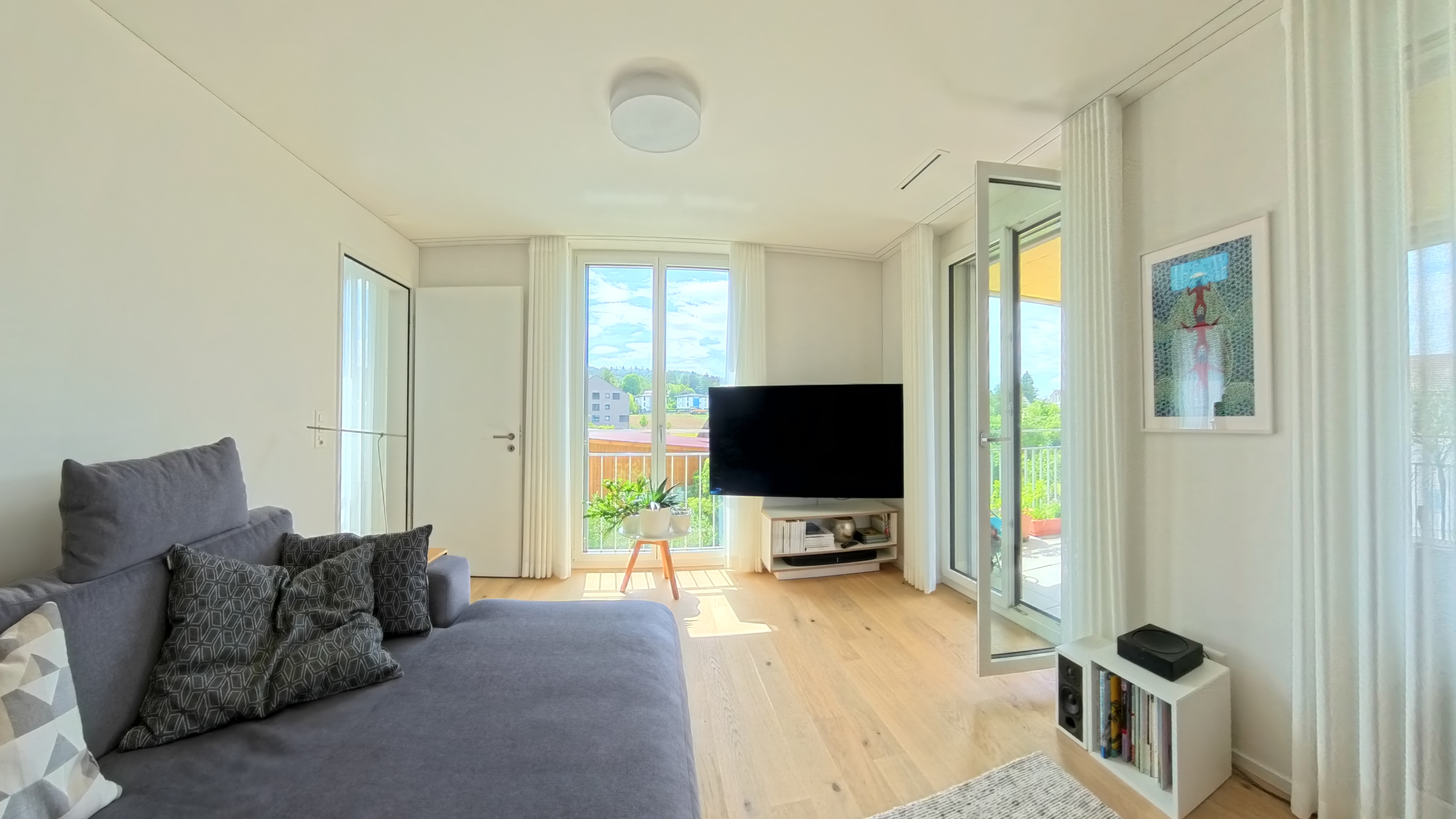 Wohnbereich, Wohnung B301